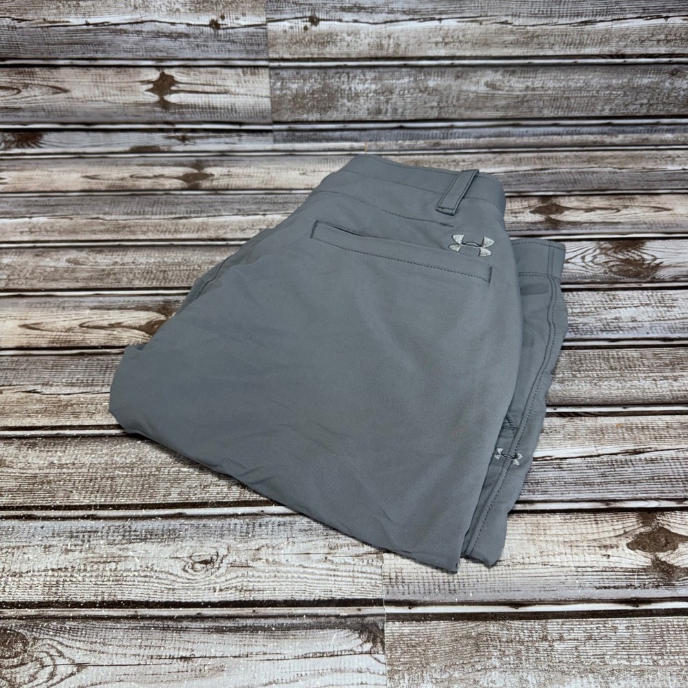 Under Armour Mens‎ AllseasonGear Golf Pants Gray 32x32 Actual Performance